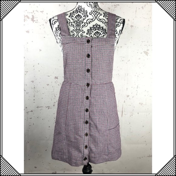 Forever 21 Dresses & Skirts - * Forever 21 Pinafore Overall Dress Houndstooth *